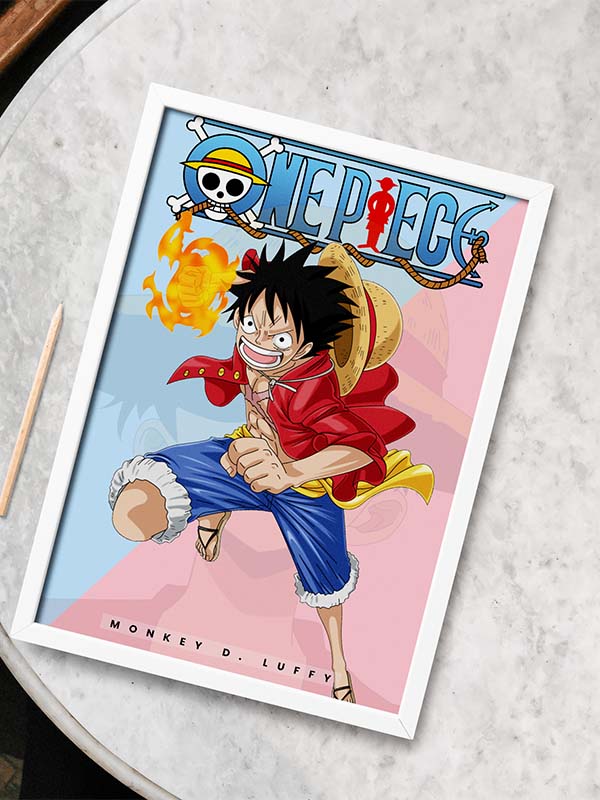 Luffy One Piece Frame – SINCE 7 STORE